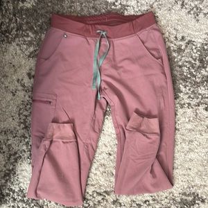 Mauve Zamora Figs Jogger Scrub pants